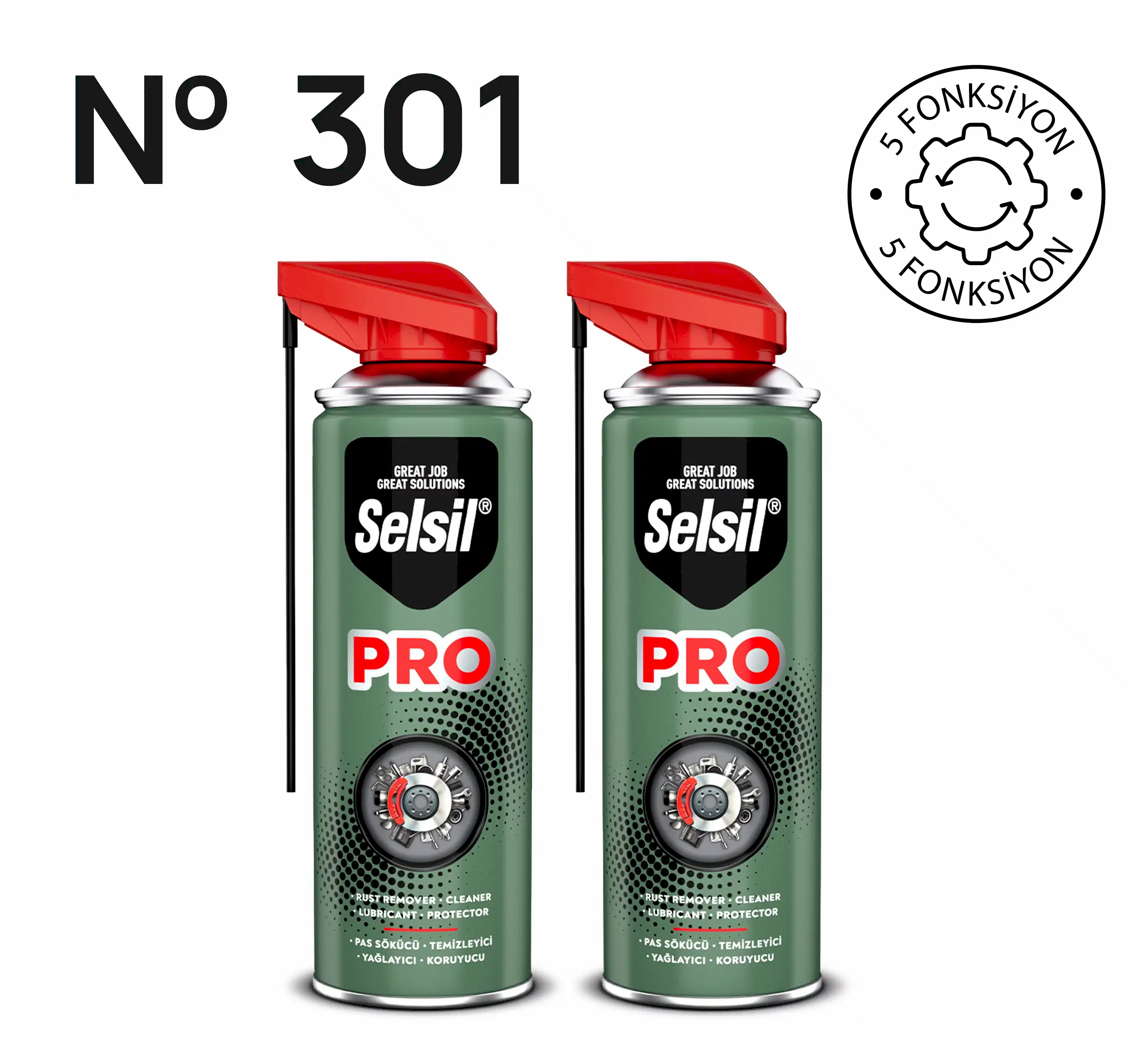 2 x Selsil PRO Kobra Başlık 400 ml