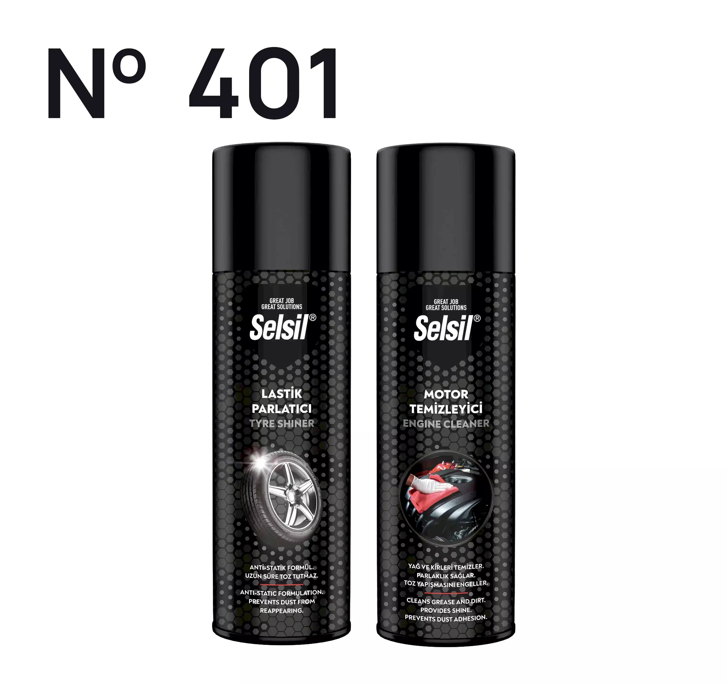 Lastik Parlatıcı, Motor Temizleme Spreyi