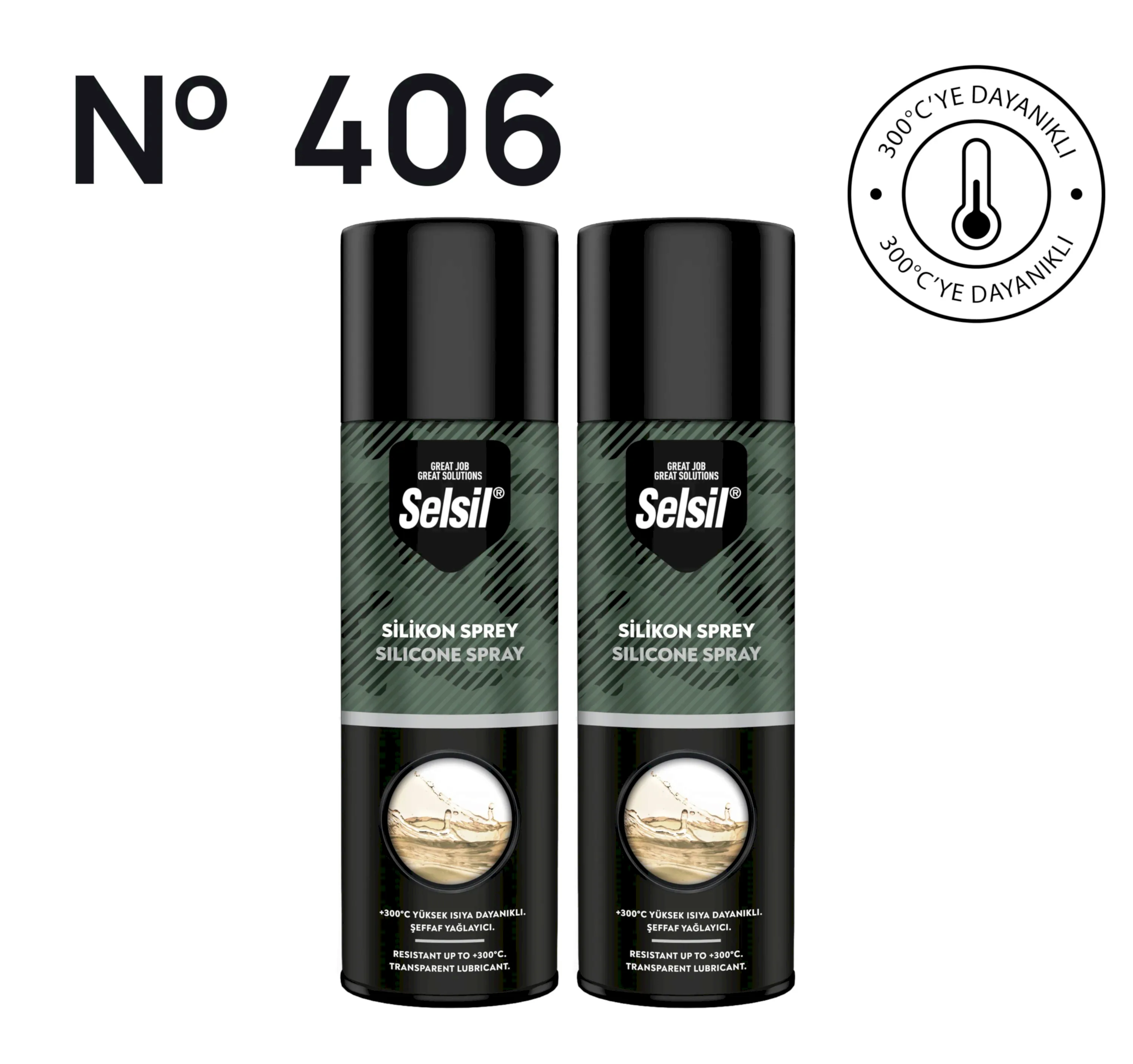 2 x Silikon Sprey 500ml