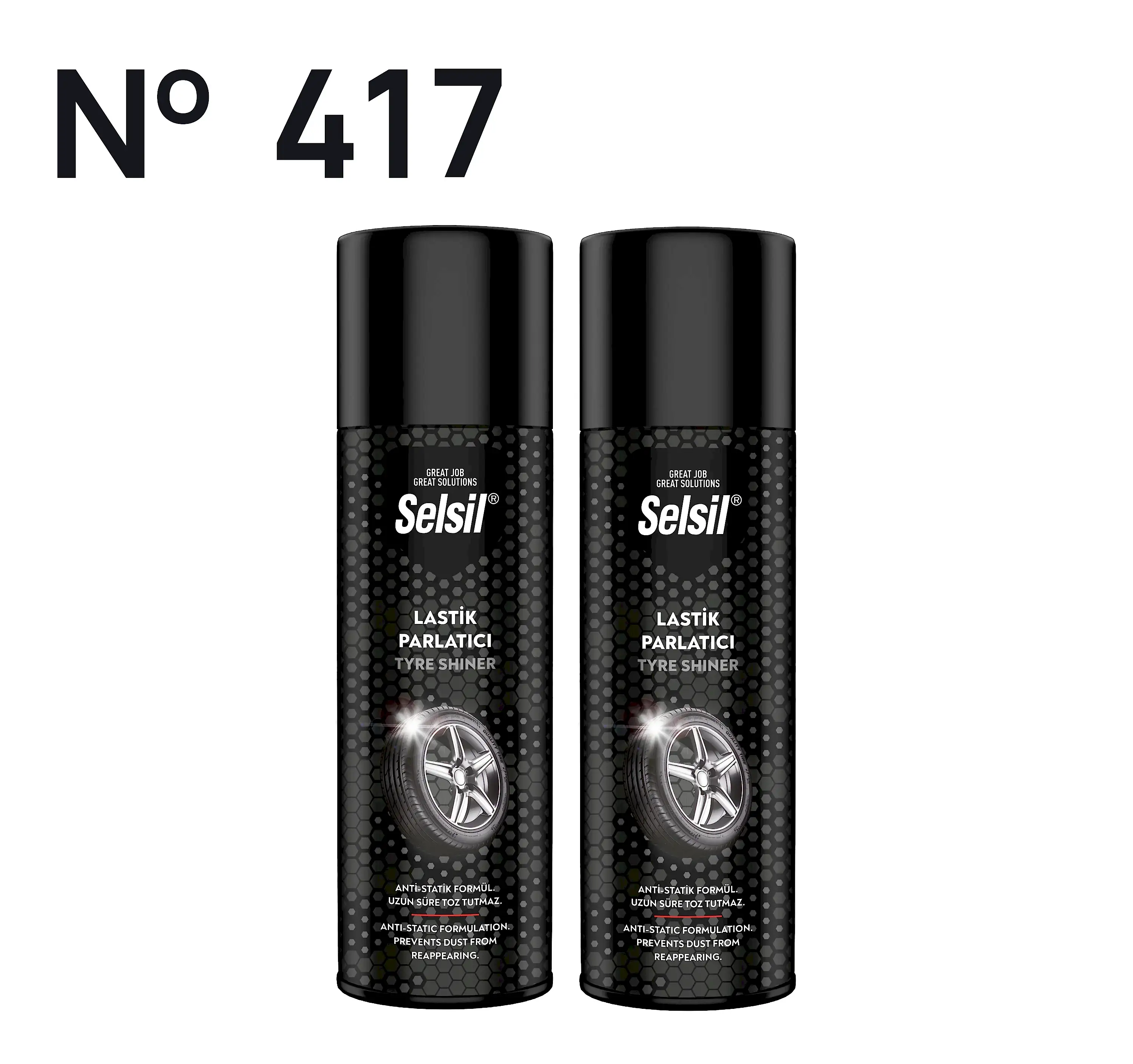 2 x Lastik Parlatıcı (500ml)