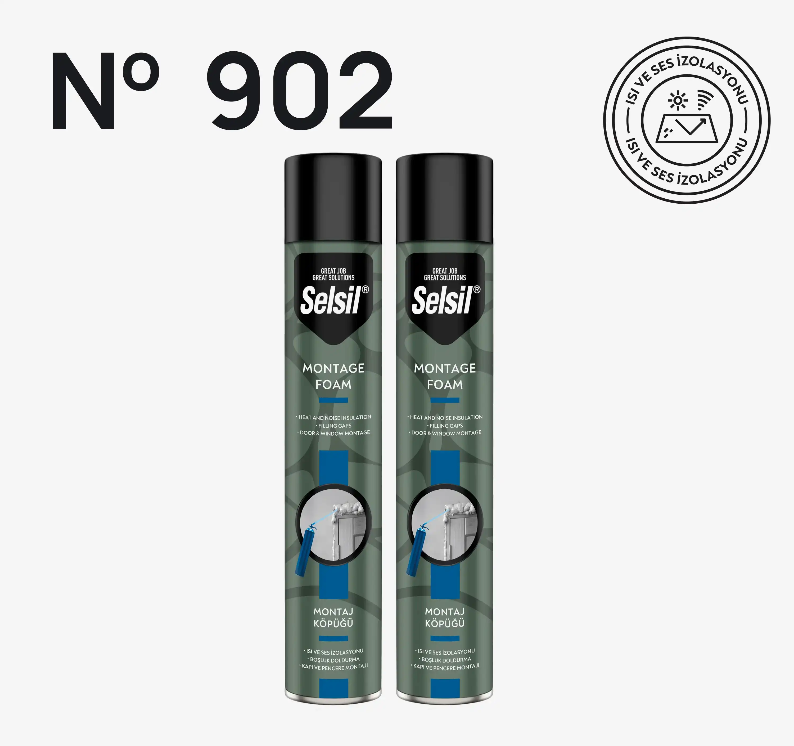 2 x Montaj Köpüğü 845g