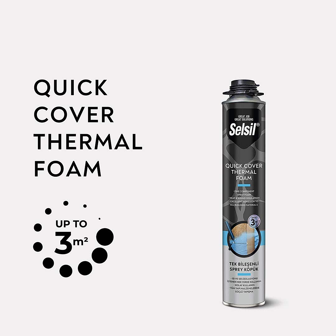 Quick cover thermal foam